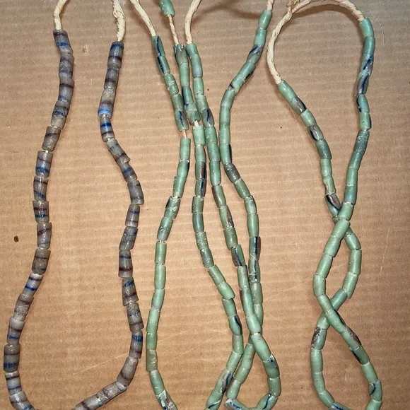 Lot Of 4 Italian vintage African trade beads